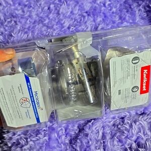 Kwikset Microban Hall And Closet Door Handle